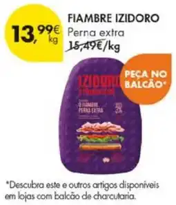 Pingo Doce Fiambre izidoro perna extra promoção
