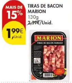 Pingo Doce tiras de bacon marion promoção