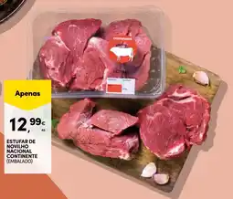 Continente Estufar de novilho nacional continente promoção