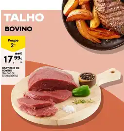 Continente Baby beef de bovino promoção
