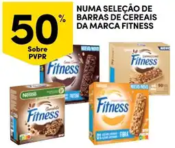Continente Barras de cereais fitness promoção