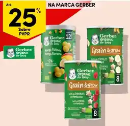 Continente Gerber Organic for Baby promoção