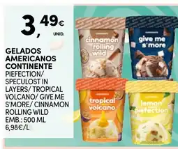 Continente Gelados americanos continente promoção