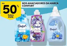 Continente nos amaciadores da marca comfort promoção