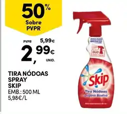 Continente tira nódoas spray skip promoção