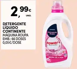 Continente Detergente líquido continente promoção