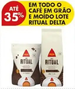 Pingo Doce Em todo o café em grão 35% e moido lote ritual delta promoção