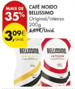 Pingo Doce Café moido bellissimo promoção