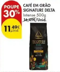 Pingo Doce café em grão signature delta promoção