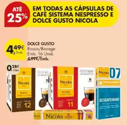 Pingo Doce Dolce Gusto Nicola Rossio/Bocage promoção