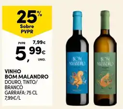 Continente vinho bom malandro promoção