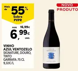 Continente vinho azul ventozelo signature promoção