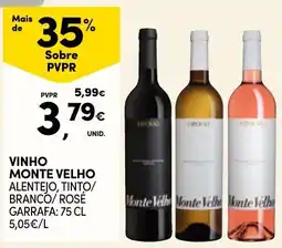 Continente vinho monte velho promoção