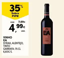Continente vinho ea promoção