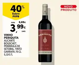 Continente vinho periquita alicante bouschet, península de setubal, tinto promoção