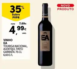 Continente vinho ea promoção