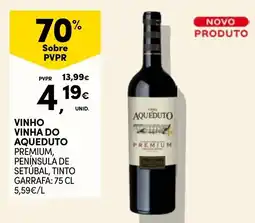 Continente Vinho vinha do aqueduto promoção