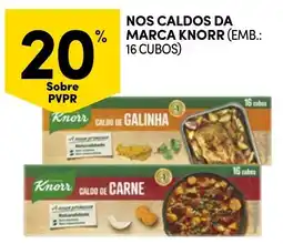 Continente Nos caldos da marca knorr promoção