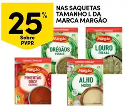 Continente Nas saquetas tamanho l da marca margão promoção