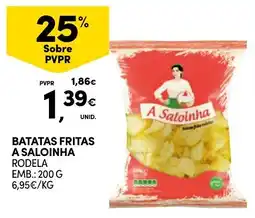 Continente batatas fritas a saloinha promoção