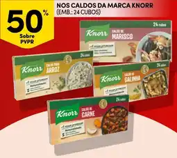 Continente Nos caldos da marca knorr promoção