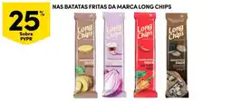 Continente Nas batatas fritas da marca long chips promoção