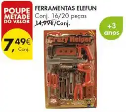 Pingo Doce ferramentas elefun promoção