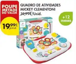 Pingo Doce quadro de atividades mickey clementoni promoção