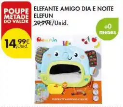 Pingo Doce elefun elefante amigo dia e noite promoção