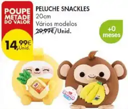Pingo Doce Peluche snackles promoção
