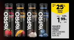 Continente Iogurte liquido yopro varios sabores promoção