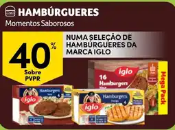 Continente Hambúrgueres iglo promoção
