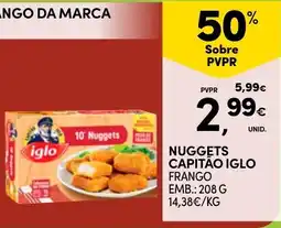 Continente nuggets capitão iglo promoção