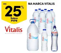 Continente Vitalis água mineral natural promoção