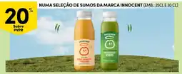 Continente Numa seleção de sumos da marca innocent promoção