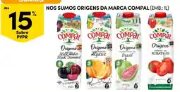 Continente Compal Origens promoção