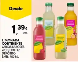 Continente Limonada continente promoção