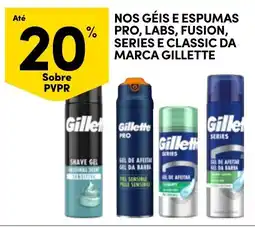 Continente Gel de afetar gillette pro promoção
