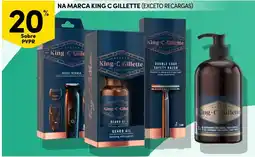 Continente Na marca king c gillette promoção