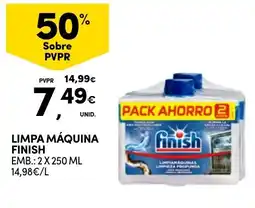 Continente limpa máquina finish promoção
