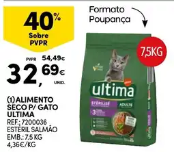 Continente Alimento seco p/ gato ultima promoção