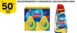 Continente Detergentes p/ a máquina da loiça da marca finish promoção
