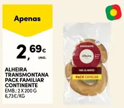 Continente Alheira transmontana pack familiar continente promoção