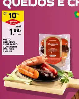 Continente Misto enchidos churrasco continente promoção