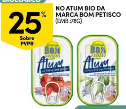 Continente No atum bio da marca bom petisco promoção