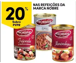 Continente Nas refeições da marca nobre promoção
