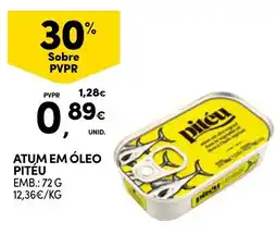Continente atum em óleo piteu promoção