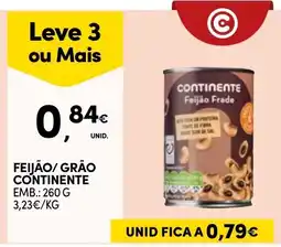 Continente Feijão frade continente promoção