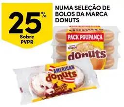 Continente Numa seleção de bolos da marca donuts promoção