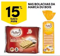 Continente Nas bolachas da marca du bois promoção